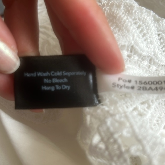 NEW Boston Proper Dress Coquette Cottage
Floral Romantic Lolita Lace White XL - Picture 15 of 16